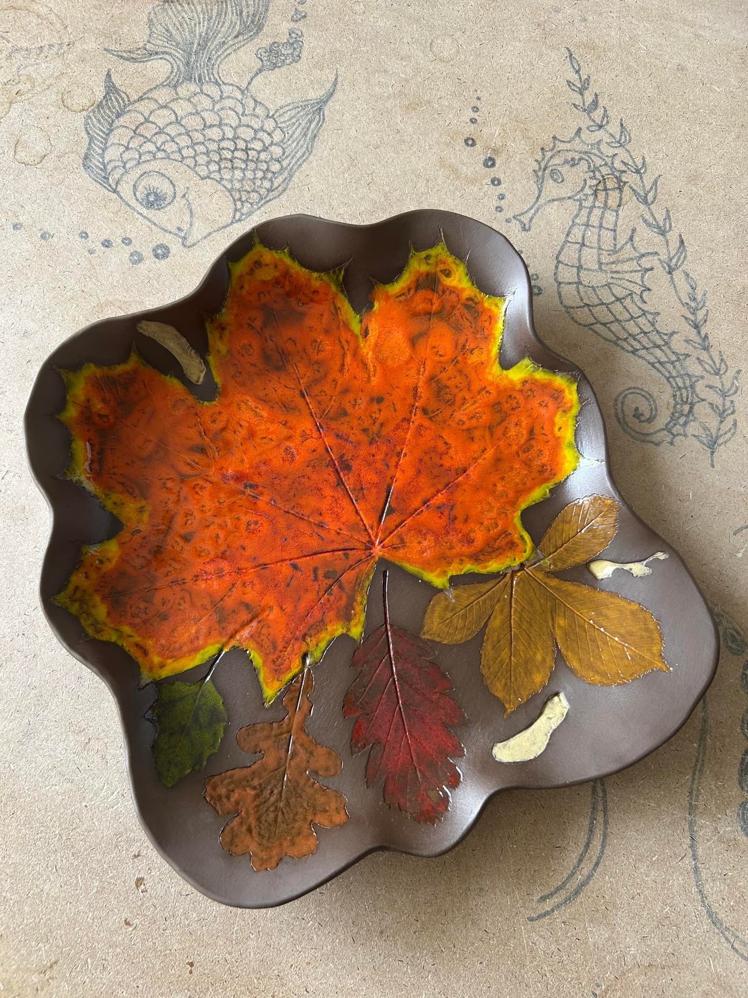 Работа ученика кружка керамики — студия Soul Ceramics