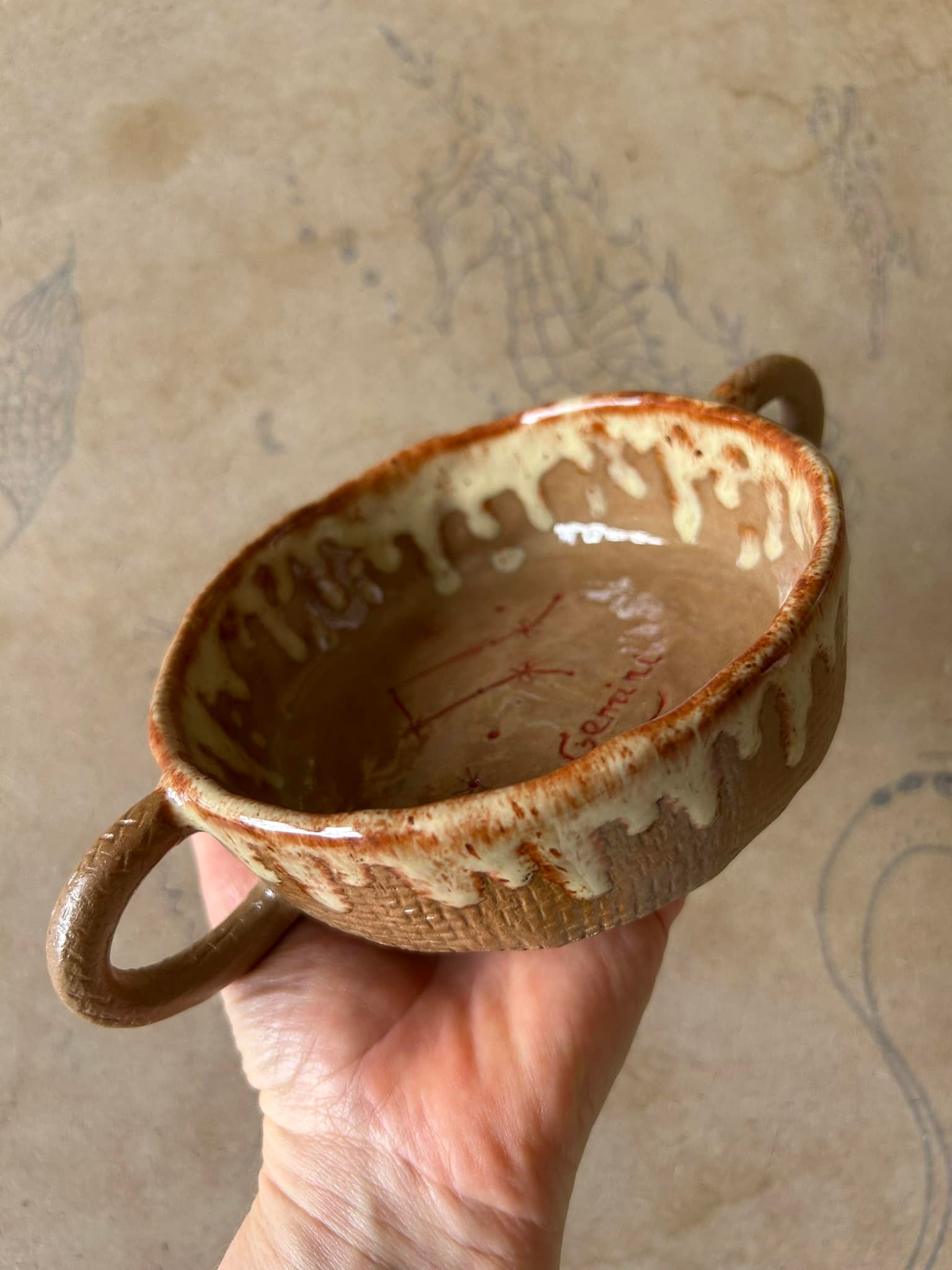 Работа ученика кружка керамики — студия Soul Ceramics