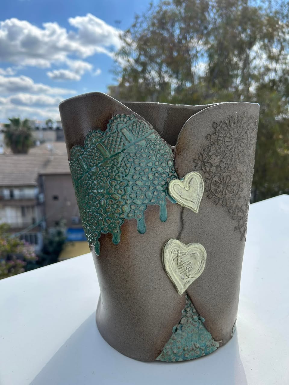 Работа ученика кружка керамики — студия Soul Ceramics