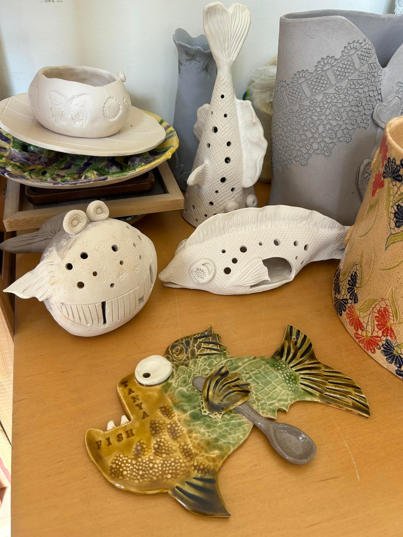 Работа ученика кружка керамики — студия Soul Ceramics