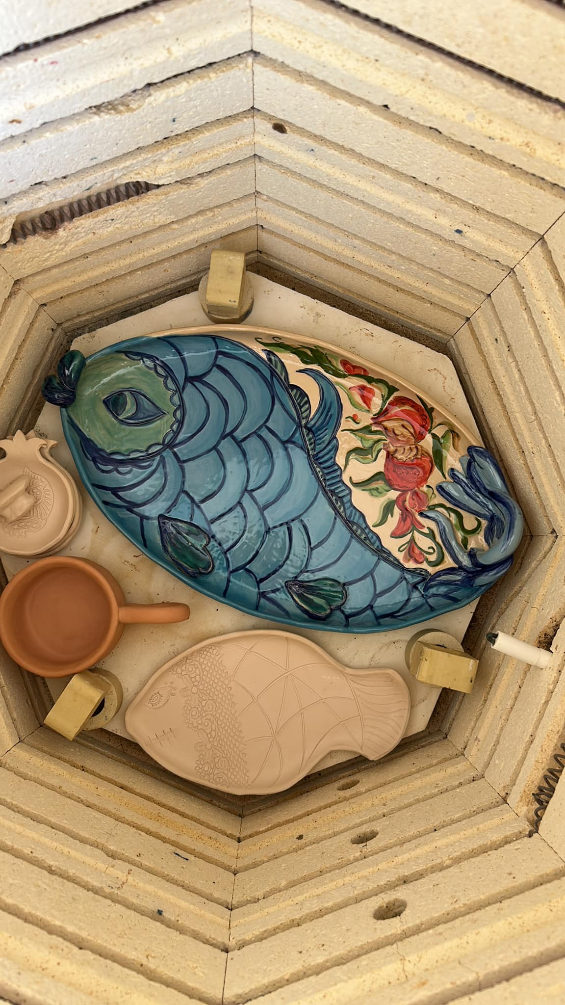 Работа ученика кружка керамики — студия Soul Ceramics