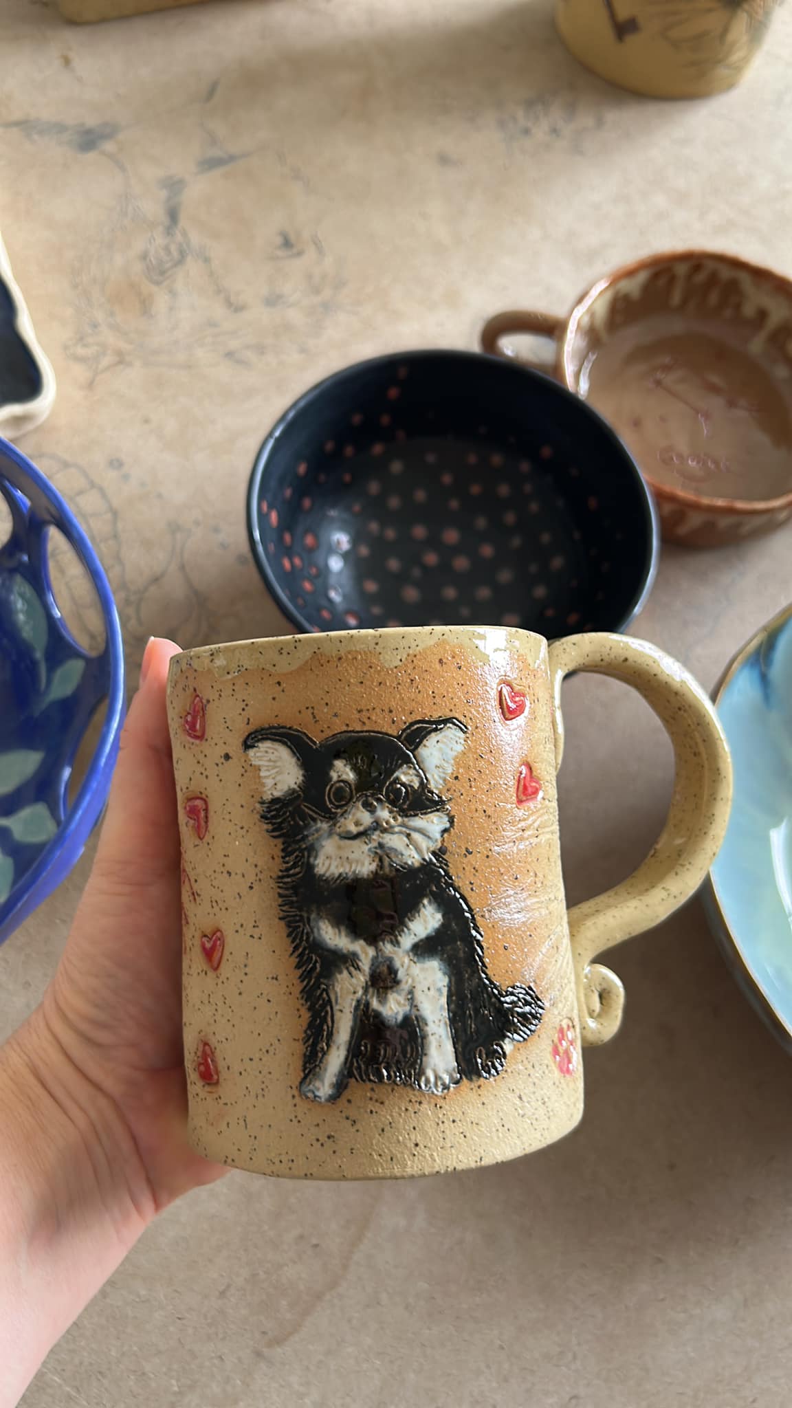 Работа ученика кружка керамики — студия Soul Ceramics